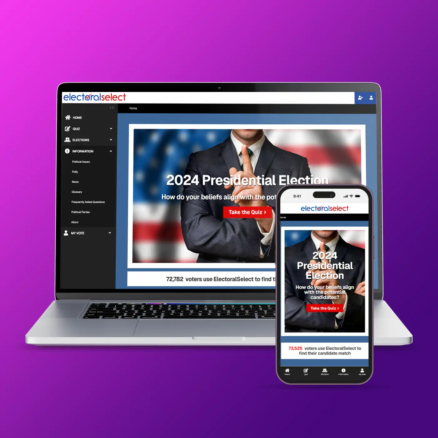 ElectoralSelect Home Page