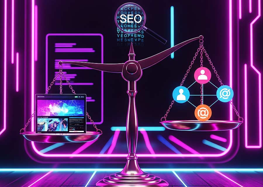 The Digital Marketing Power Trio: Web Design, SEO, and Social Media Synergy