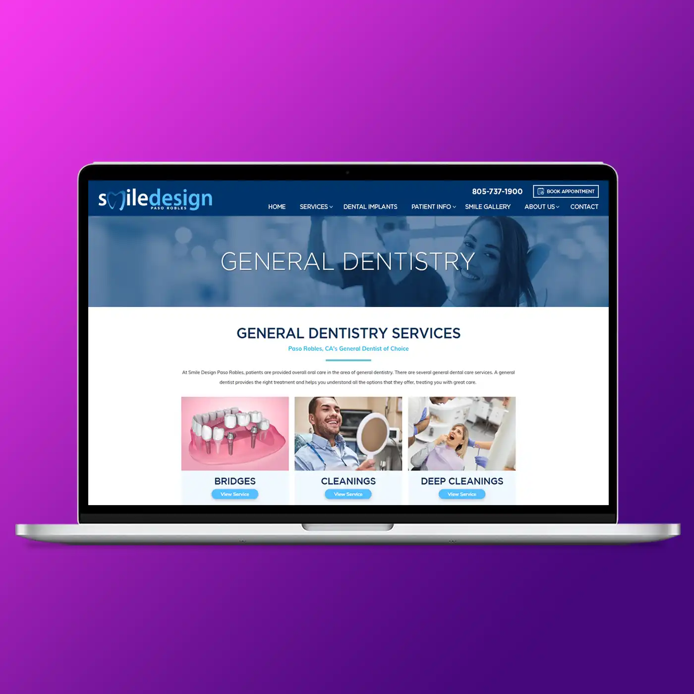 New Smile Designs Paso Services Page